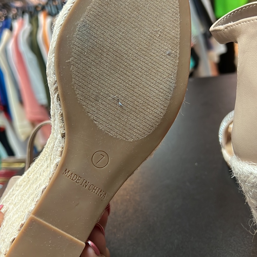 Steve Madden Submit Wedge Sandal Size 7 New No Bo… - image 4